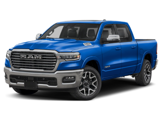 New 2026 Hydro Blue Pearl-Coat Exterior Paint RAM LARAMIE image 10