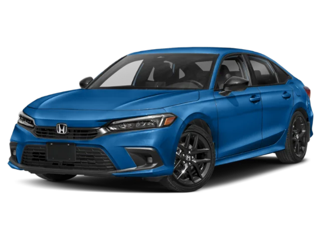 Certified Used 2023 Blue Honda Sport image 1