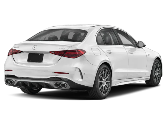 Used 2023 Polar White Mercedes-Benz AMG® C 43 image 2