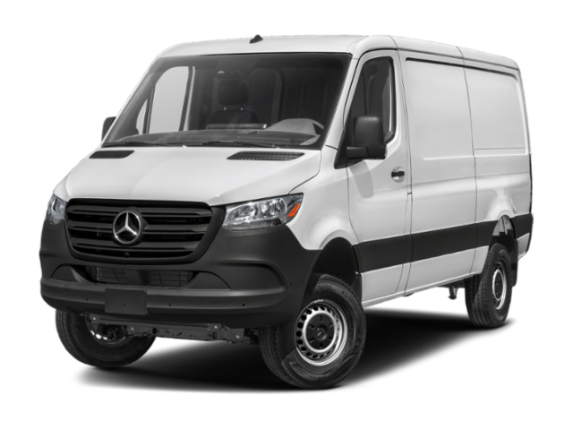 Arctic White 2025 Mercedes-Benz Sprinter Cargo 2500 144 RWD Van Rear-Wheel Drive 9-Speed Automatic
