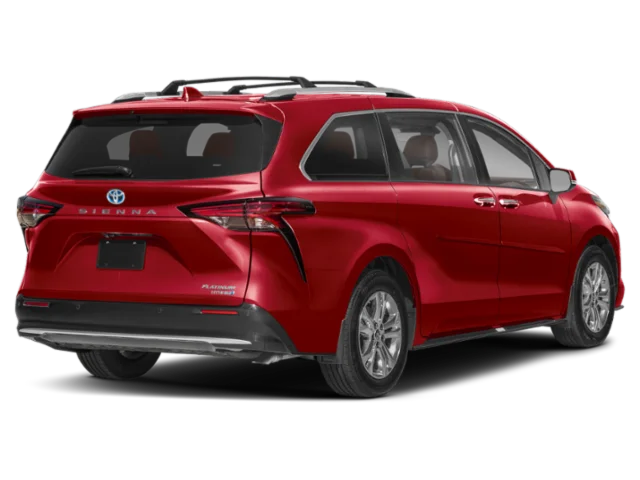 New 2026 Ruby Flare Pearl (3t3) Toyota PLATINUM 7PSGR AWD image 2