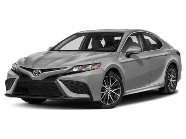 Used 2023 Celestial Silver Metallic Toyota SE image 1