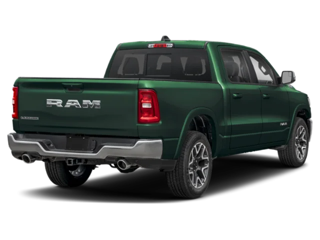 New 2026 Serrano-Green Metallic Exterior Paint RAM Laramie image 4