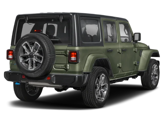 Used 2024 Sarge Green Clear Coat Jeep Sahara 4xe image 5