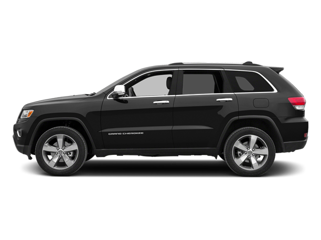 Used 2014 Brilliant Black Crystal Pearl Coat Jeep Laredo image 3