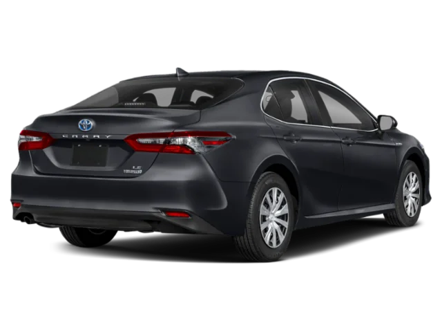 Used 2021 Midnight Black Metallic 218 Toyota LE image 2