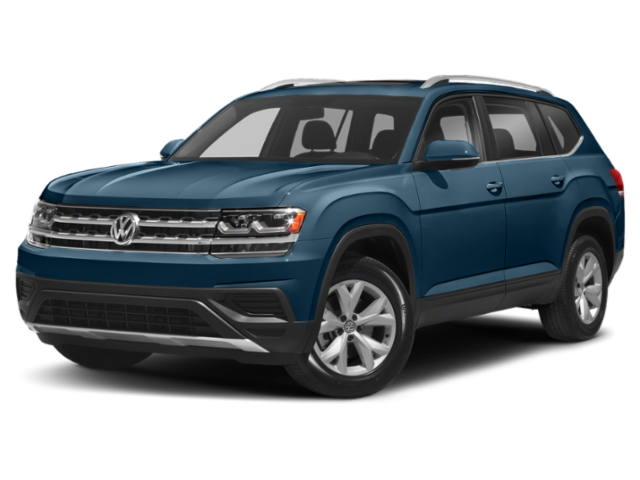 Used 2019 Blue Volkswagen 3.6L V6 SE image 2