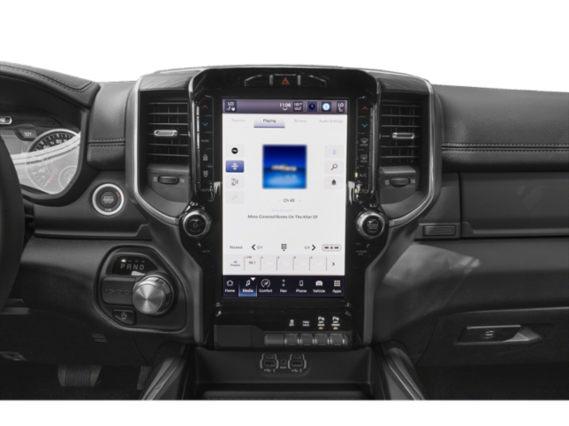 Used 2023 Patriot Blue Pearlcoat Ram Laramie 4x4 Crew Cab 5