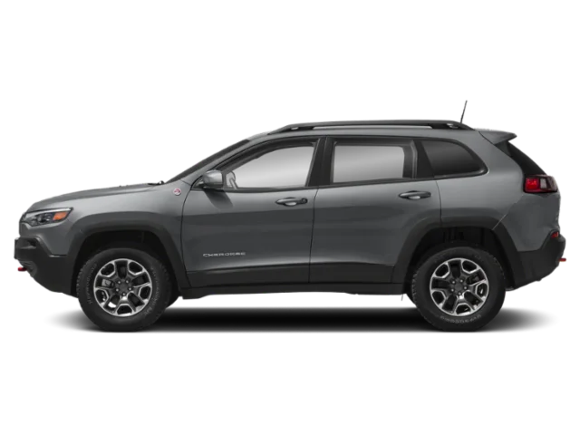 Used 2021 Billet Silver Metallic Clearcoat Jeep Trailhawk image 3
