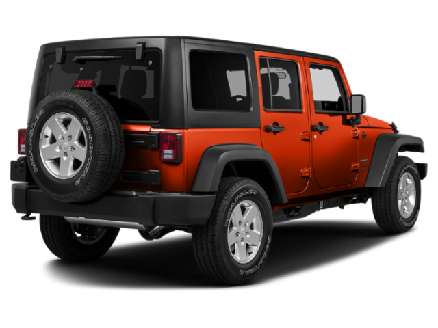 Used 2015 Sunset Orange Pearlcoat Jeep Sport image 2