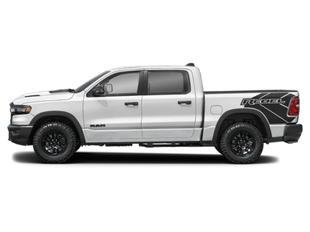 New 2027 Bright White Clearcoat RAM Rebel image 3