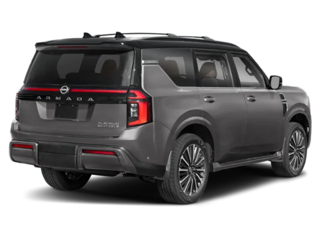 New 2026 Gun Metallic / Super Black Two-tone Nissan Platinum Reserve image 2