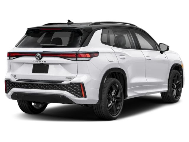 New 2026 Opal White W/Deep Black Roof Volkswagen SE R-Line AWD image 2