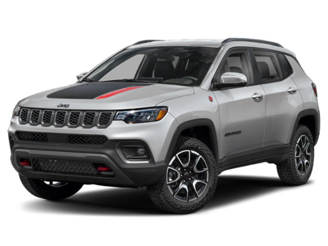 New 2026 Silver Zynith Metallic Clear-Coat Exterior Paint Jeep Trailhawk image 22