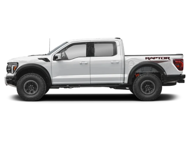 Used 2025 Space White Metallic Ford Raptor image 3