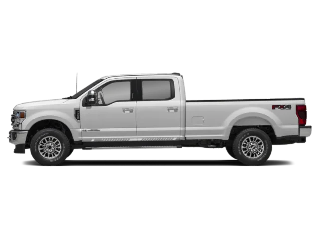 Used 2021 White Metallic Ford Lariat image 3