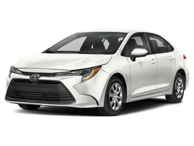 Used 2025 White Toyota LE image 1