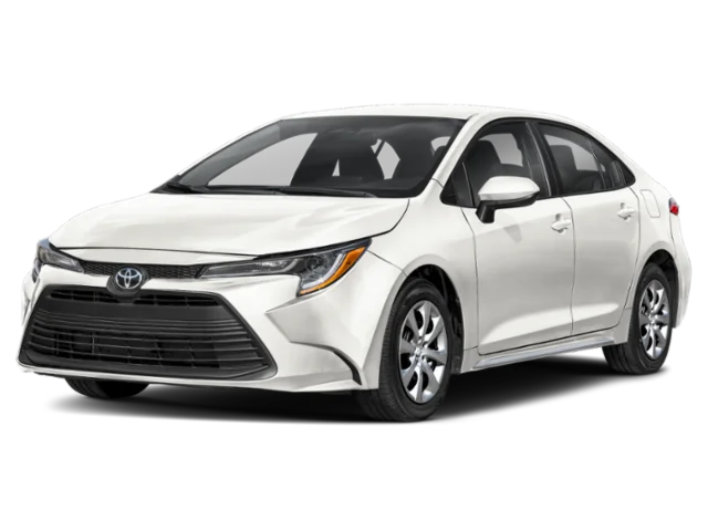 Used 2025 White Toyota LE image 8