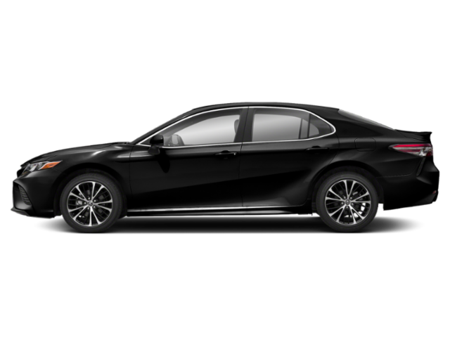 Used 2020 Midnight Black Metallic Toyota SE image 4