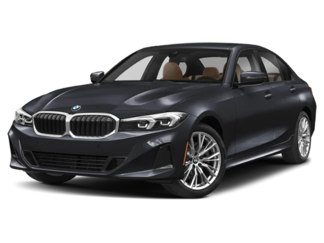 Used 2023 Black BMW 330i image 1