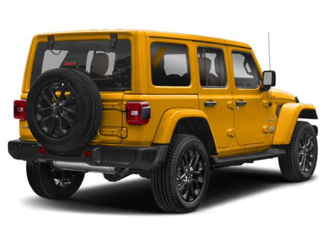 Used 2022 Black Jeep Unlimited Rubicon 4xe image 2