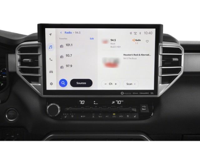 Used 2023 Midnight Black Metallic Toyota Limited Hybrid image 8