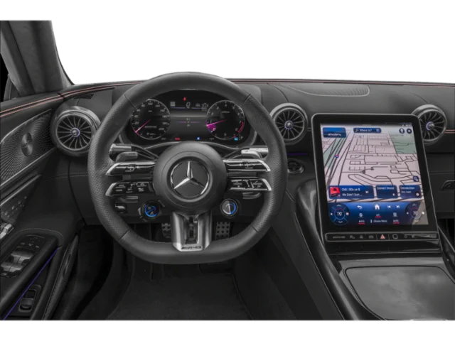 New 2026 MANUFAKTUR Alpine Grey Mercedes-Benz AMG® SL 55 Roadster image 4