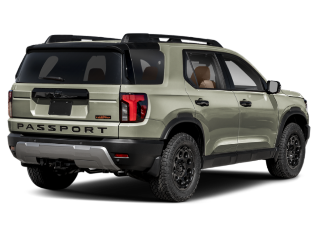 New 2026 Ash Green Metallic Honda TrailSport Elite Blackout image 5