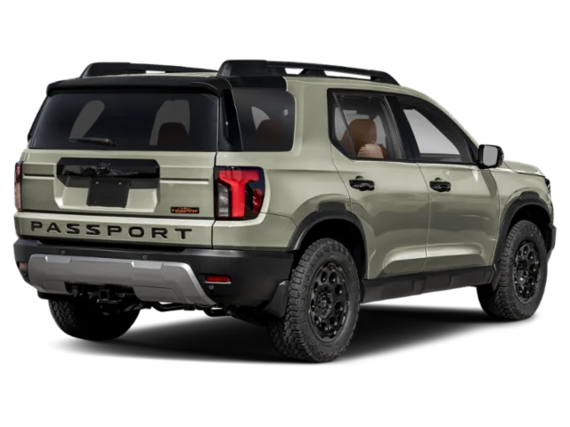 New 2026 Ash Green Metallic Honda TrailSport Elite Blackout image 2