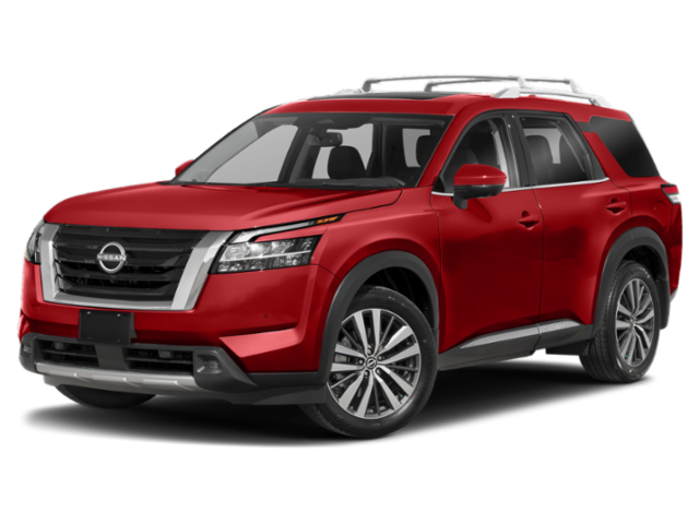 Used 2023 Scarlet Ember Tintcoat Nissan Platinum image 1