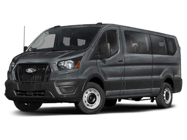 New 2026 Carbonized Gray Metallic Ford Passenger Van XL image 1