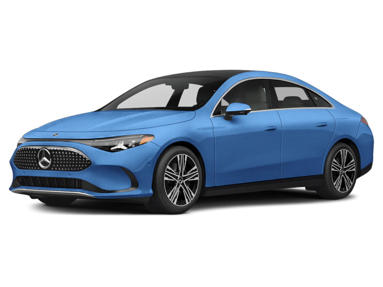 New 2027 Sky Blue Metallic Mercedes-Benz CLA 250+ Electric RWD image 1