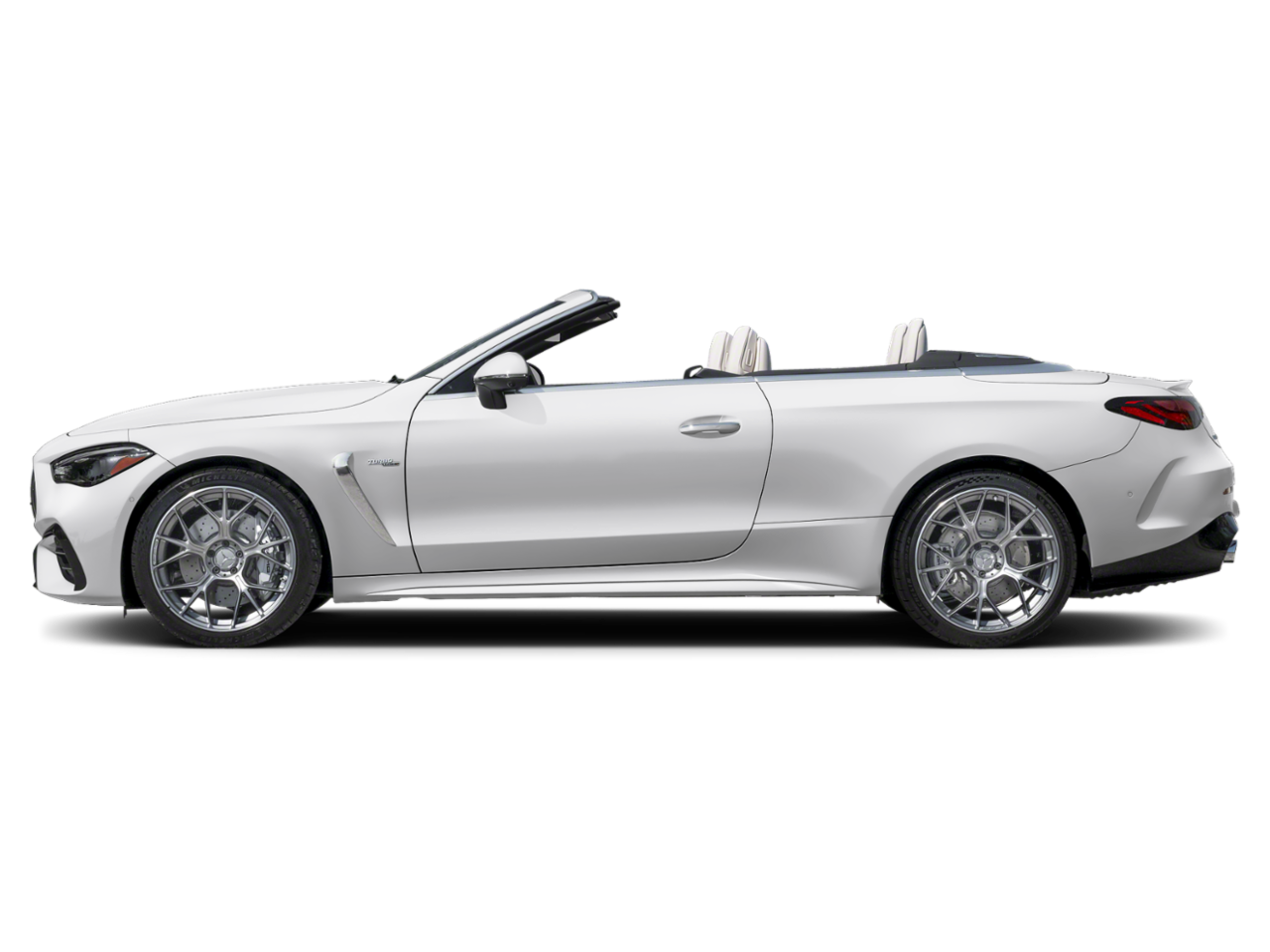 New 2027 MANUFAKTUR Moonlight White Metallic Mercedes-Benz AMG® CLE 53 4MATIC+ Cabriolet image 3