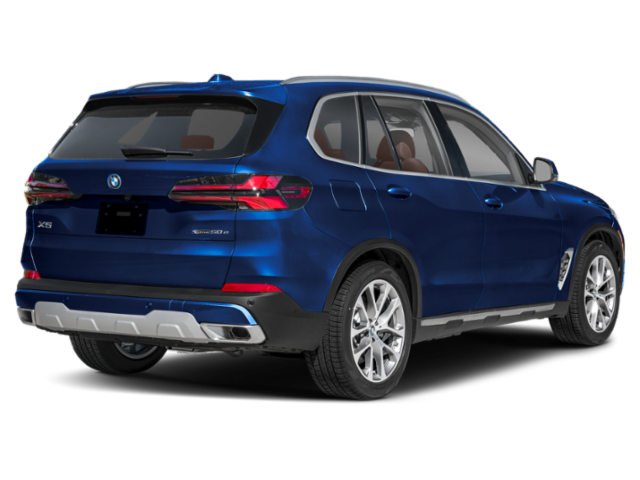 Certified Used 2024 Tanzanite Blue II Metallic BMW xDrive50e image 3
