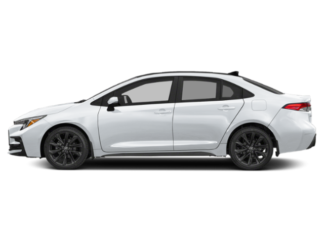 New 2026 Ruby Flare Pearl with Midnight Black Metallic roof Toyota SE image 3