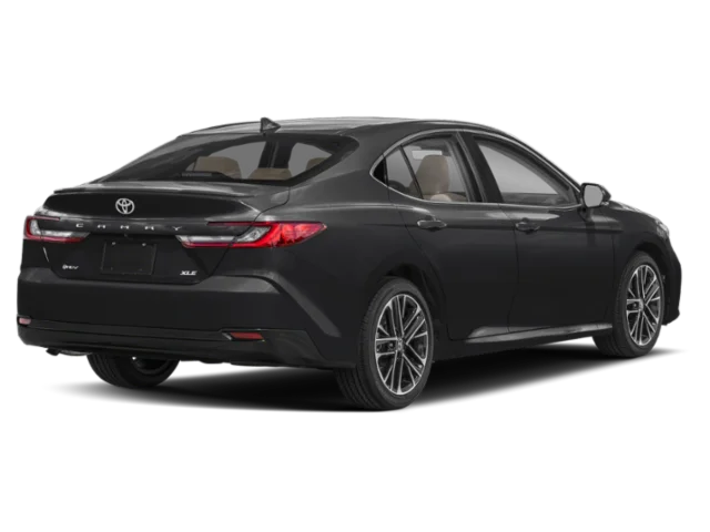 Used 2025 Midnight Black Metallic Toyota XLE image 2