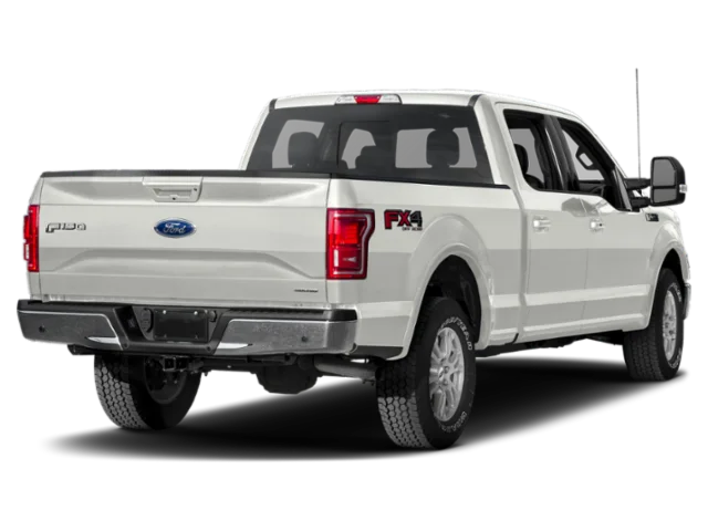 Used 2015 White Platinum Metallic Tri-Coat Ford Lariat image 2