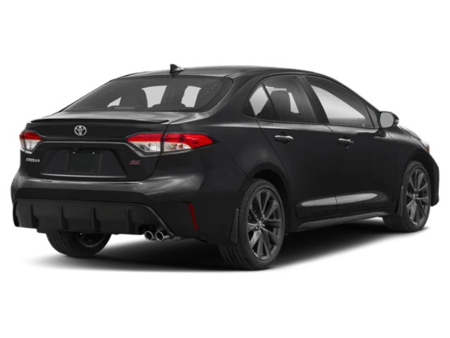 Used 2023 Midnight Black Metallic Toyota SE image 2