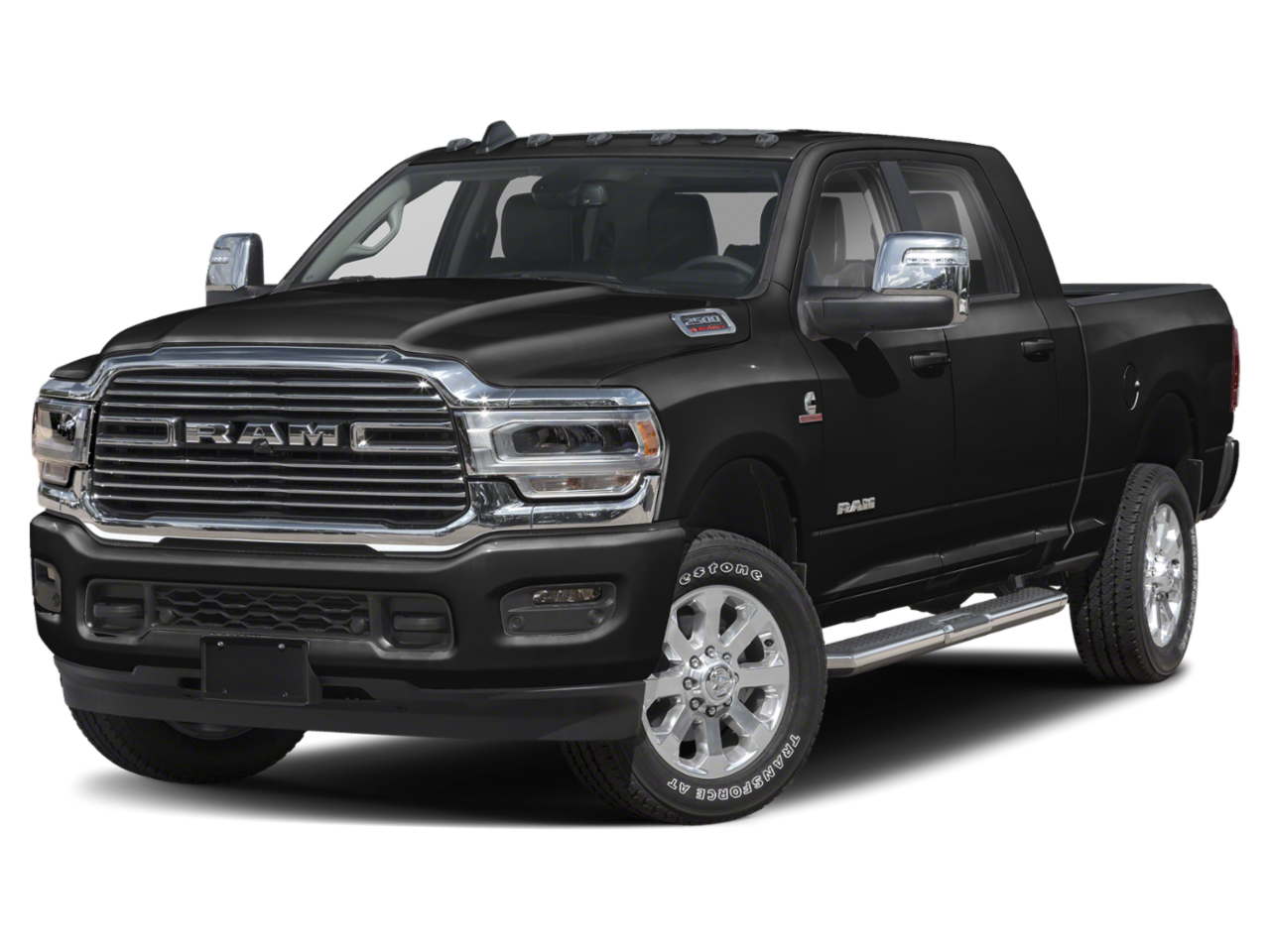 Used 2023 Diamond Black Crystal Pearlcoat Ram Y image 1