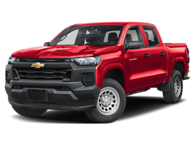 Used 2025 Radiant Red Tintcoat Chevrolet 4WD Work Truck image 1
