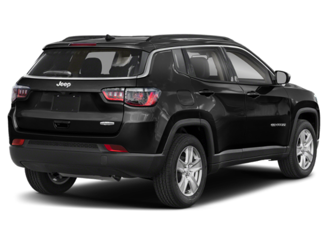 Used 2022 DIAMOND BLACK CRYSTAL PEARLCOAT JEEP LIMITED image 2