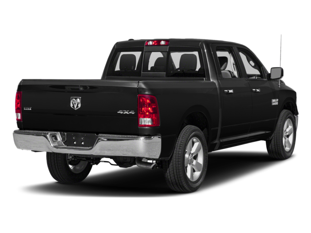 Used 2017 Brilliant Black Crystal Pearlcoat Ram Big Horn image 2