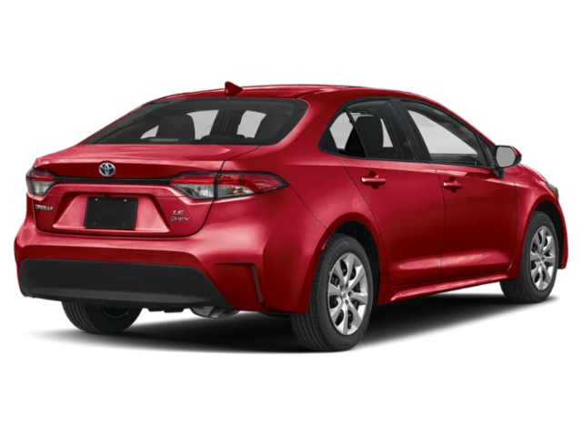 New 2026 Ruby Flare Pearl Toyota Hybrid LE image 2