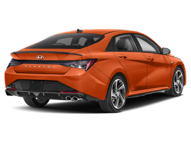 Used 2021 Lava Orange Hyundai N Line image 2