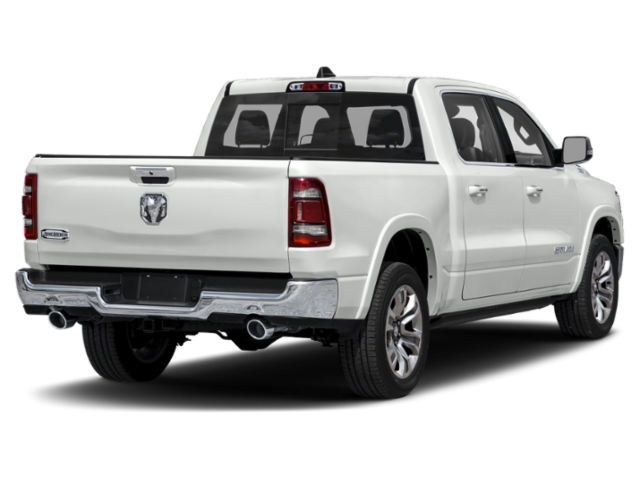Used 2021 Ivory White Tri-Coat Pearlcoat Ram Longhorn image 2