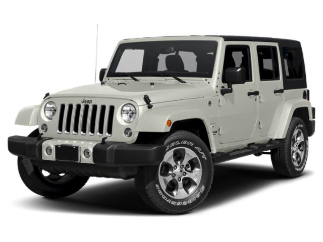 Used 2015 Bright White Clearcoat Jeep Sahara image 1