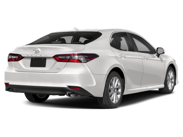 Used 2022 White Toyota LE image 2