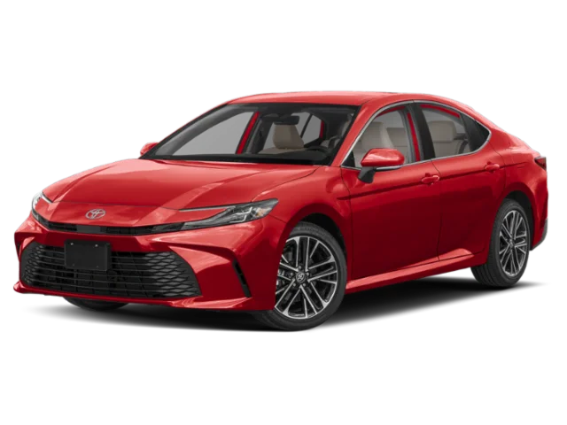 Used 2025 Supersonic Red Toyota XLE image 1