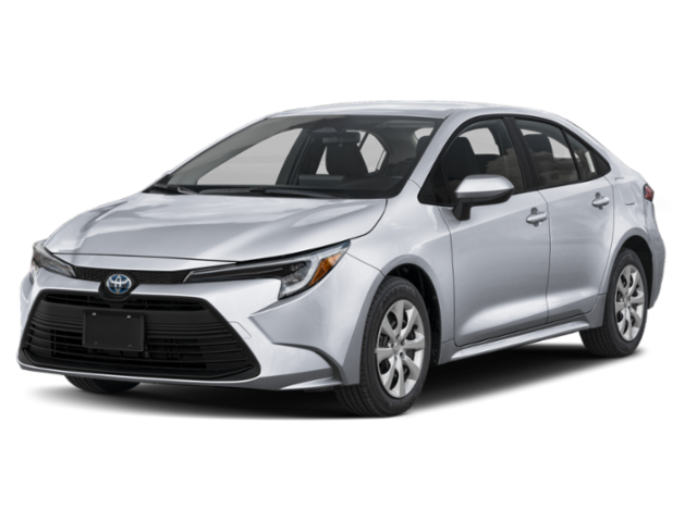 Used 2025 Midnight Black Metallic Toyota LE image 1