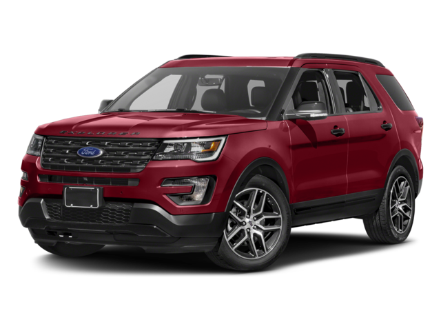 Used 2017 Red Ford Sport image 1